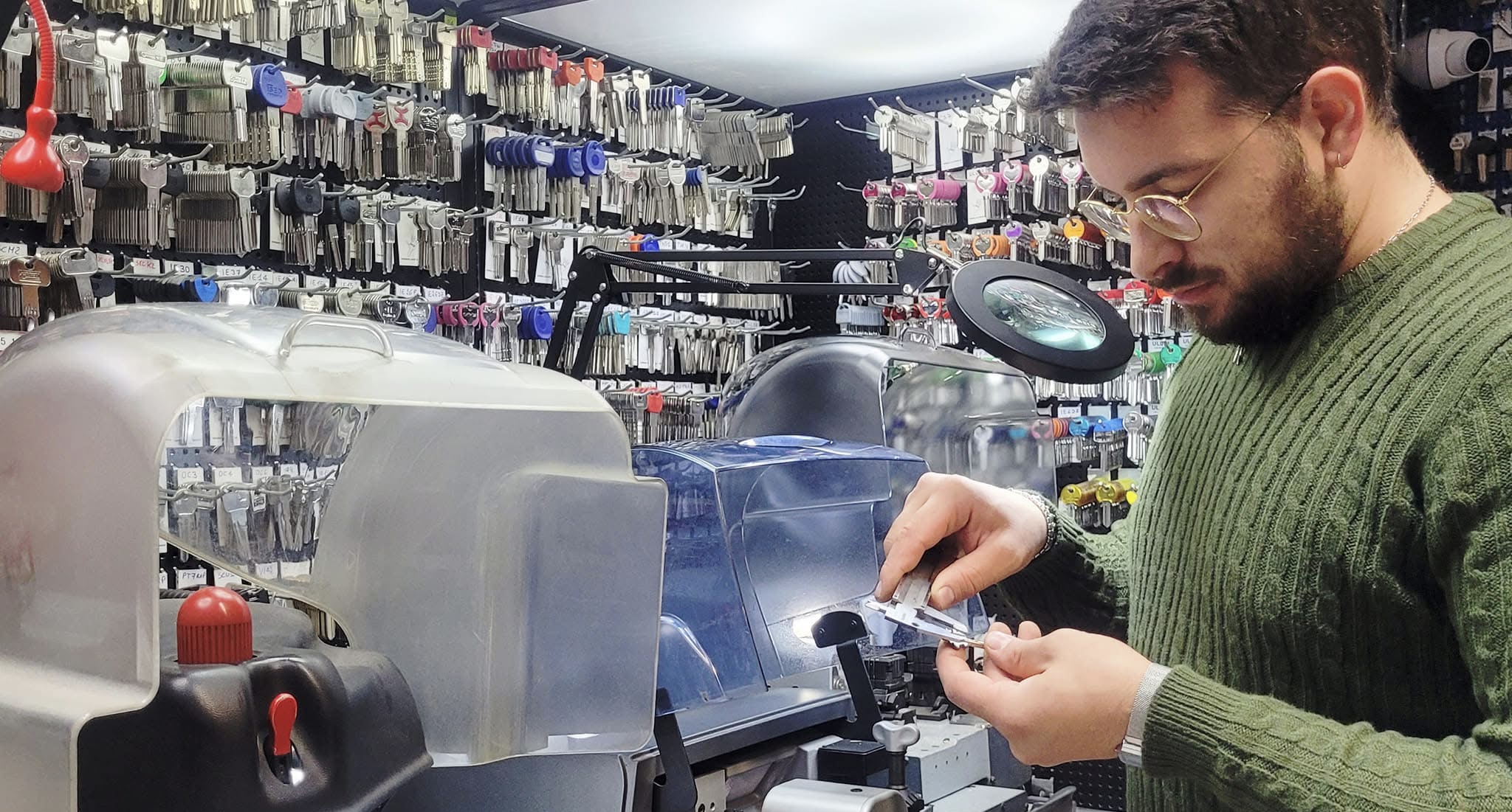 Punto vendita Piperis Lock Service in via Alcide De Gasperi